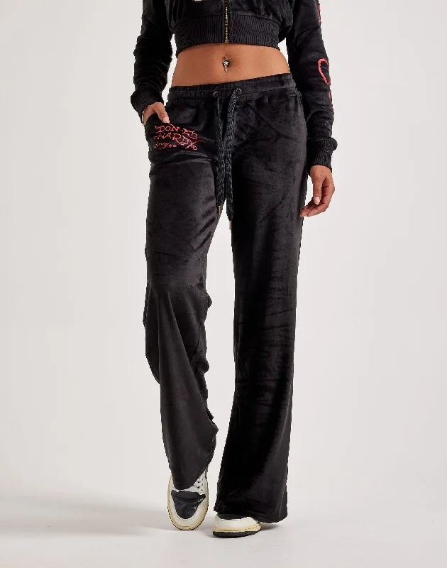 New Arrival Ed Hardy Velour Sweatpants