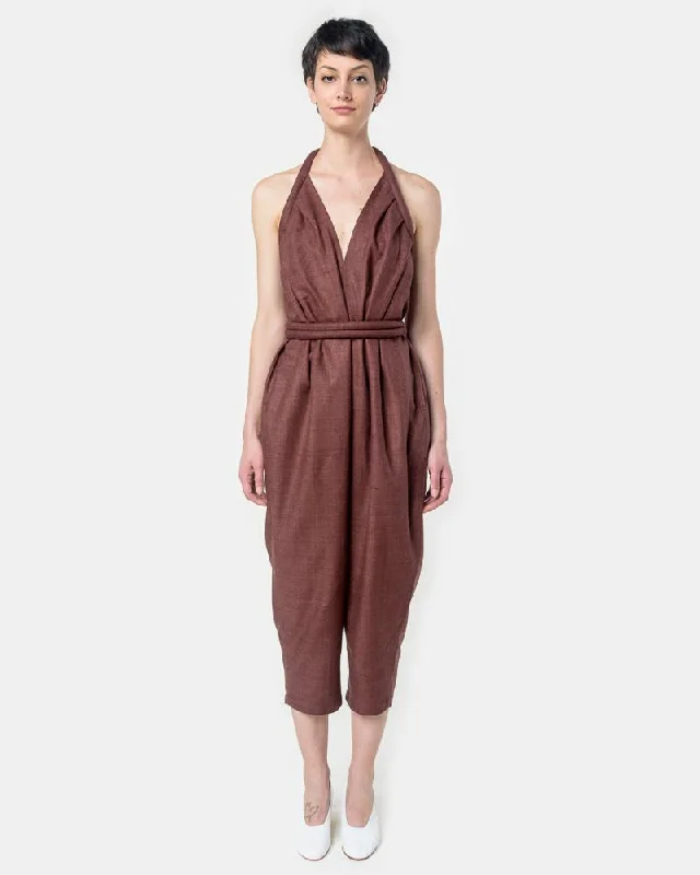 Amazing Deals Infinite Rope Jumpsuit in Bark