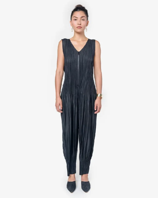 Closeout JI404 Jumpsuit in Black