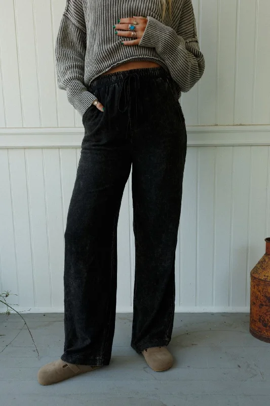 Super Sale Just For Fun Lounge Pants - Ash Black