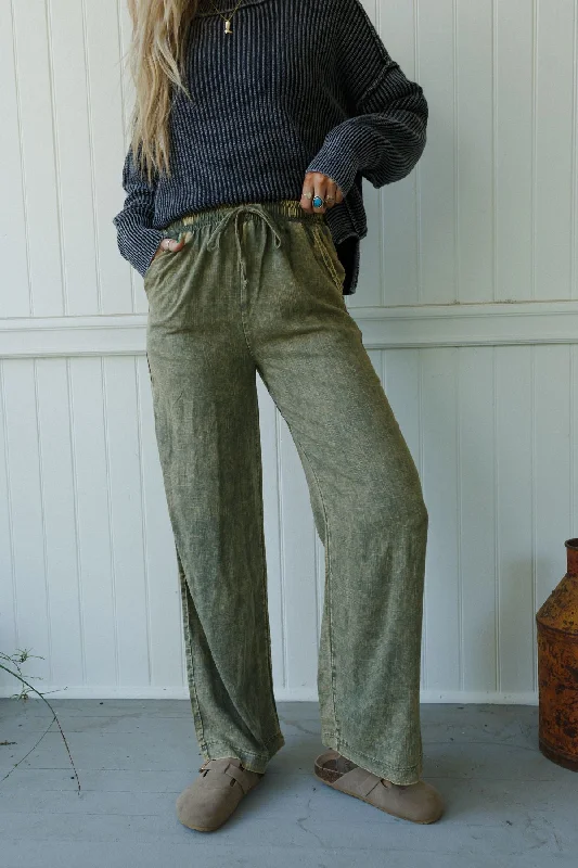 Steals and Deals Just For Fun Lounge Pants - Light Olive