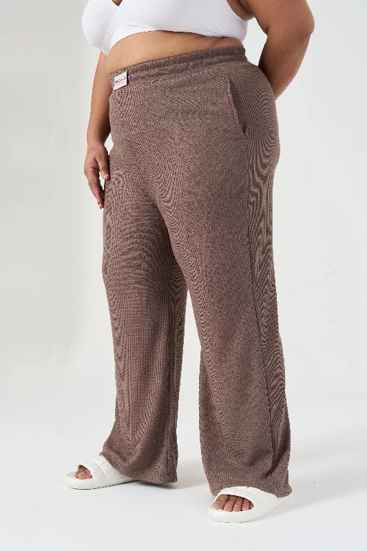 Massive Deals Me Time Lounge Pants: Cocoa