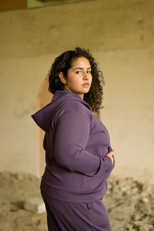 Quick Sale PlushKnit Jacket: Purple