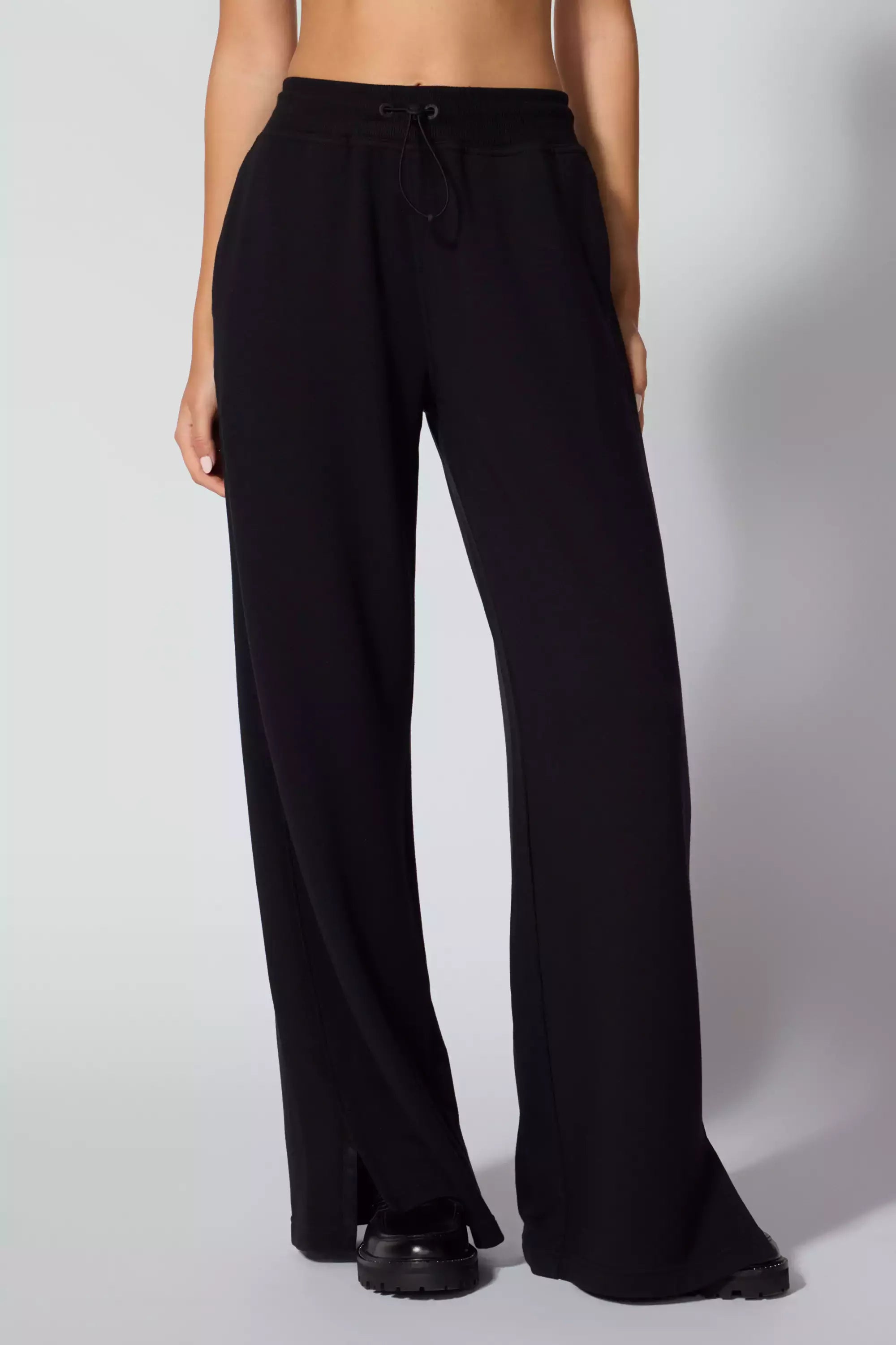Deal Zone Serenity Wide Leg Pant - Black