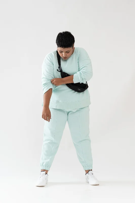 Bargain Bin Snuggle Jogger: Fresh Mint