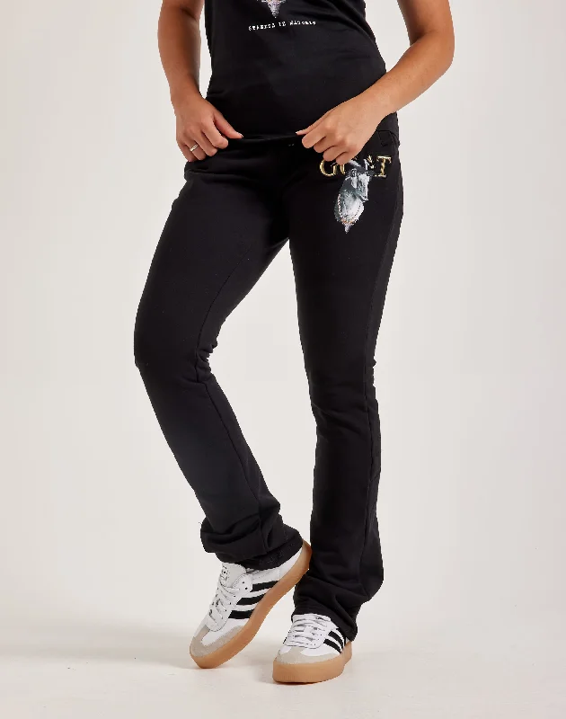 Final Markdown Streetz Iz Watchin Goat Fleece Stacked Pants