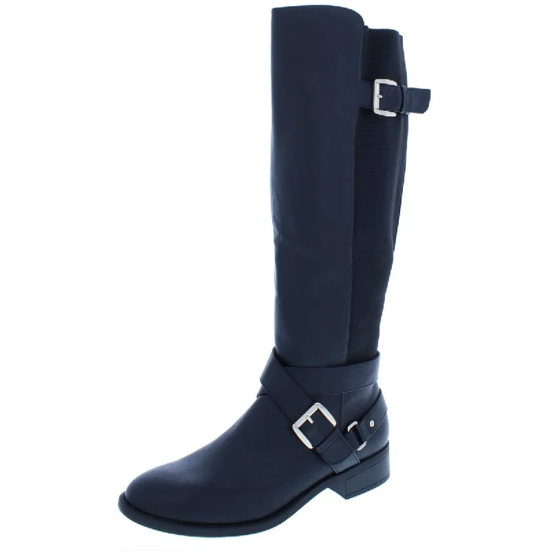 Early Bird Discount Thalia Sodi Womens Vada Faux Leather Over-The-Knee Riding Boots