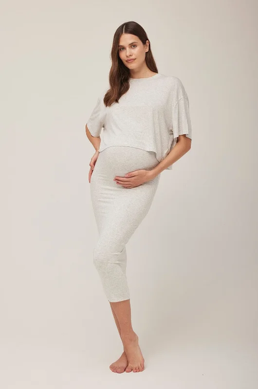 Price Reduction The Midi Maternity Skirt