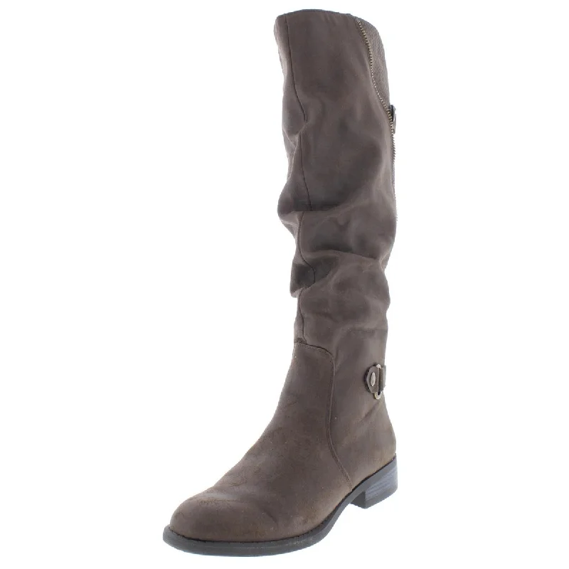 Exclusive Online Offer White Mountain Women's Leto Slouchy Flat Knee-High Riding Boots Exclusive Online Offer White Mountain Women's Leto Slouchy Flat Knee-High Riding Boots
