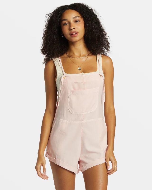 Massive Deals Wild Pursuit Romper - Feelin Peachy