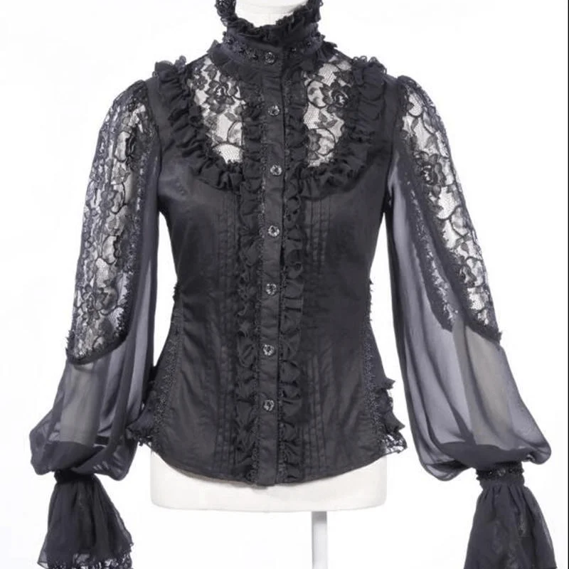 Deal of the Day Vintage Frilly Full Sleeve Shirt