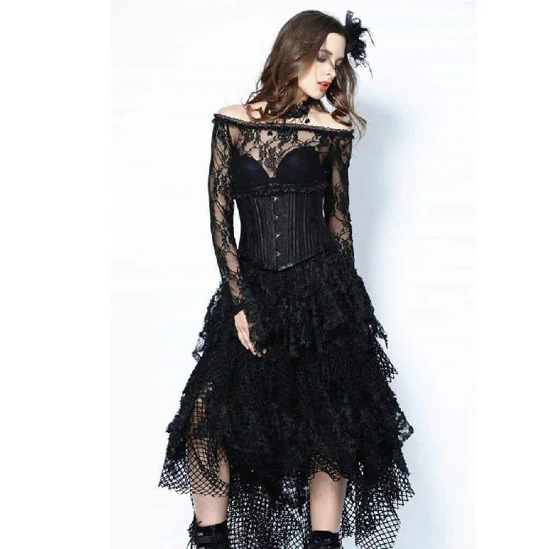Don't Miss Women's Goth Style Boned Corset