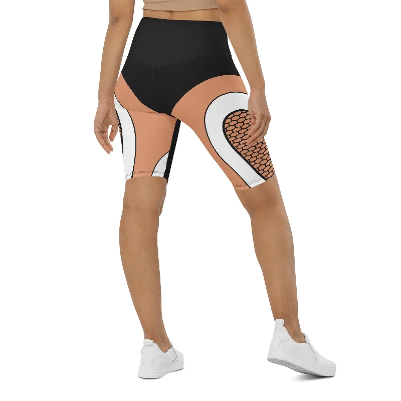 Take Advantage Bold Line Biker Shorts