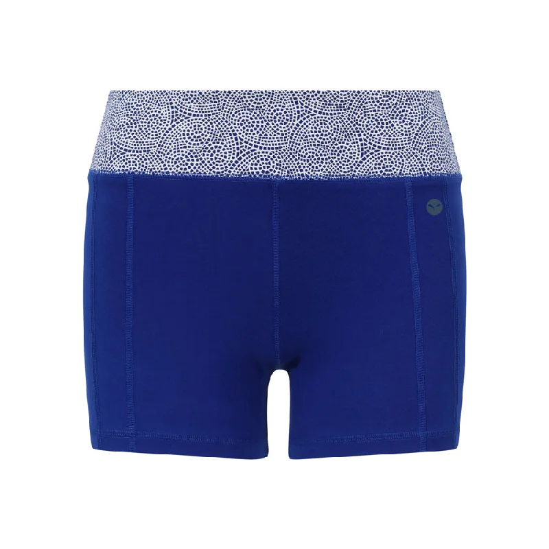 Early Access Cool Chakra Yoga Shorts Blue