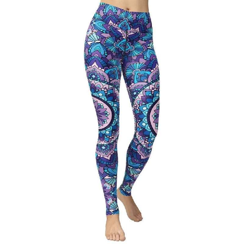 Mosaic Pattern Yoga Leggings