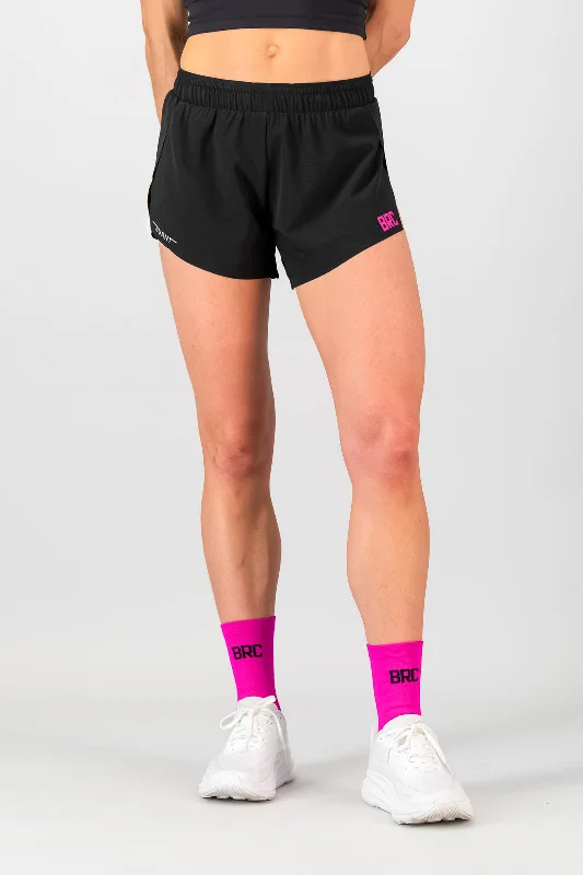 Savings Galore SprintRacer Women's Run Shorts - Black