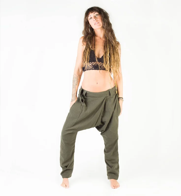 Mega Deal Womens Pants Green Afghani Harem Drop Crotch, Primitive Handmade Comfortable Yoga Gypsy Boho Alibaba Aladdin Festival Goa two Pockets AJJAYA Mega Deal Womens Pants Green Afghani Harem Drop Crotch, Primitive Handmade Comfortable Yoga Gypsy Boho Alibaba Aladdin Festival Goa two Pockets AJJAYA