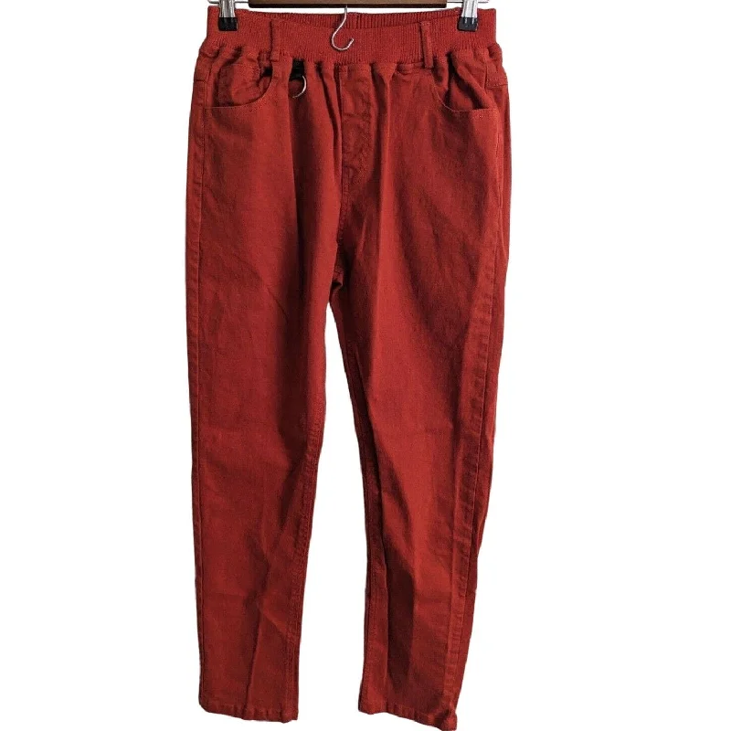 Steals and Deals BYCR Womens Sz S Poll On Slim Leg Red Pants