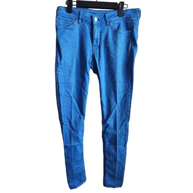 Fantastic Offers Divided by H&M Womens Sz 10 Bright Blue Skinny Jeans