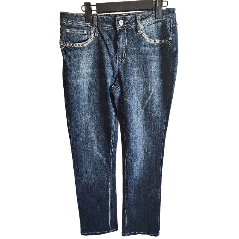 TIME-Limited Offer Earl Jeans Womens Sz 8 Bootcut Blue Jeans Medium Wash Thick Stitch TIME-Limited Offer Earl Jeans Womens Sz 8 Bootcut Blue Jeans Medium Wash Thick Stitch