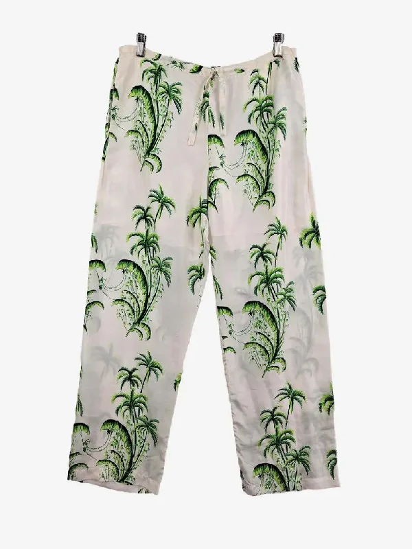 Discount Deals Easton Pearson Palm Vacation Wide Leg Pants Size 10