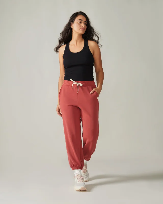 Edelweiss Jogger Pants - Rubis