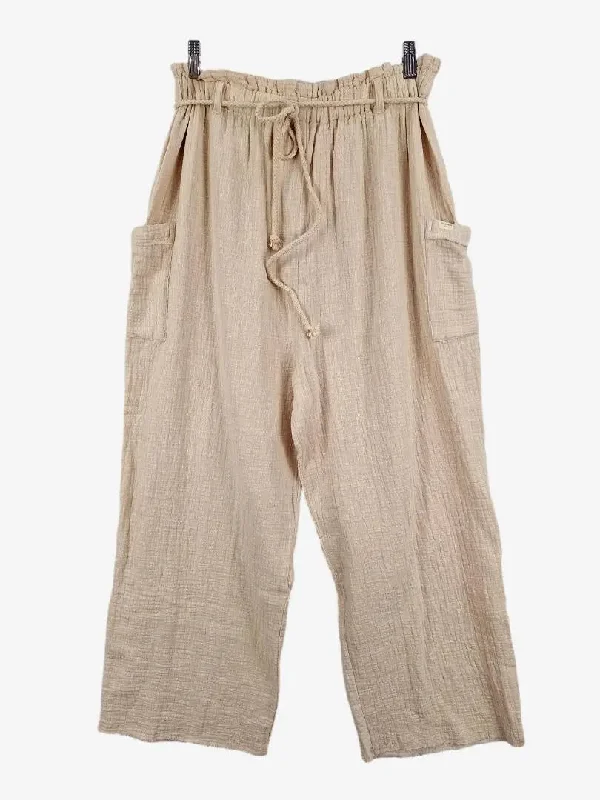 Daily Deals Ghanda Sandy Boho Summer Beach Pants Size L