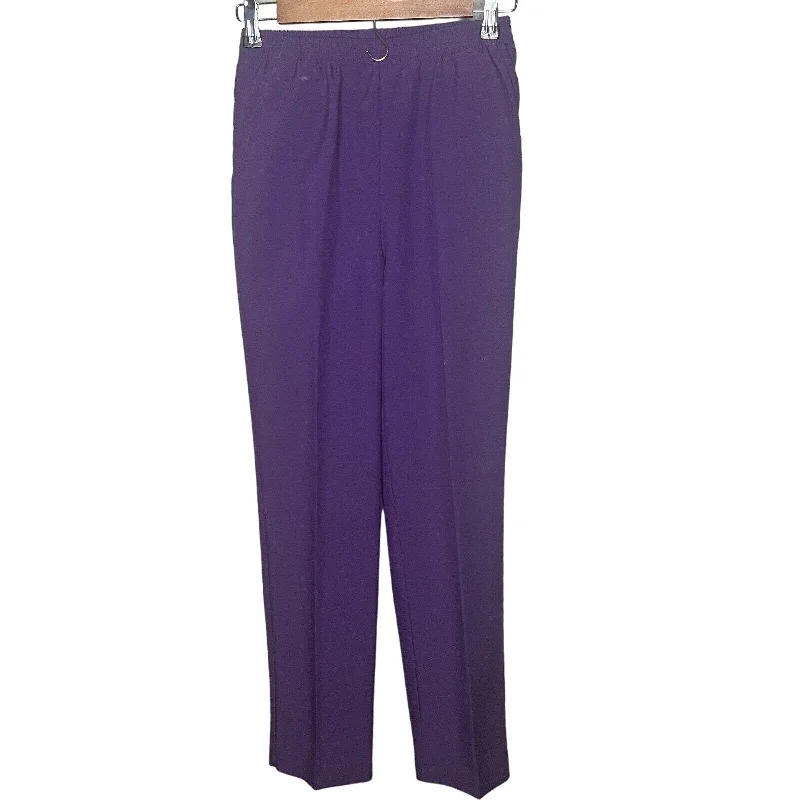 Savings Bonanza Vtg 1990s Blair Womens Sz 6P Petite Pull On Elastic Waist Purple Pants Casual Savings Bonanza Vtg 1990s Blair Womens Sz 6P Petite Pull On Elastic Waist Purple Pants Casual