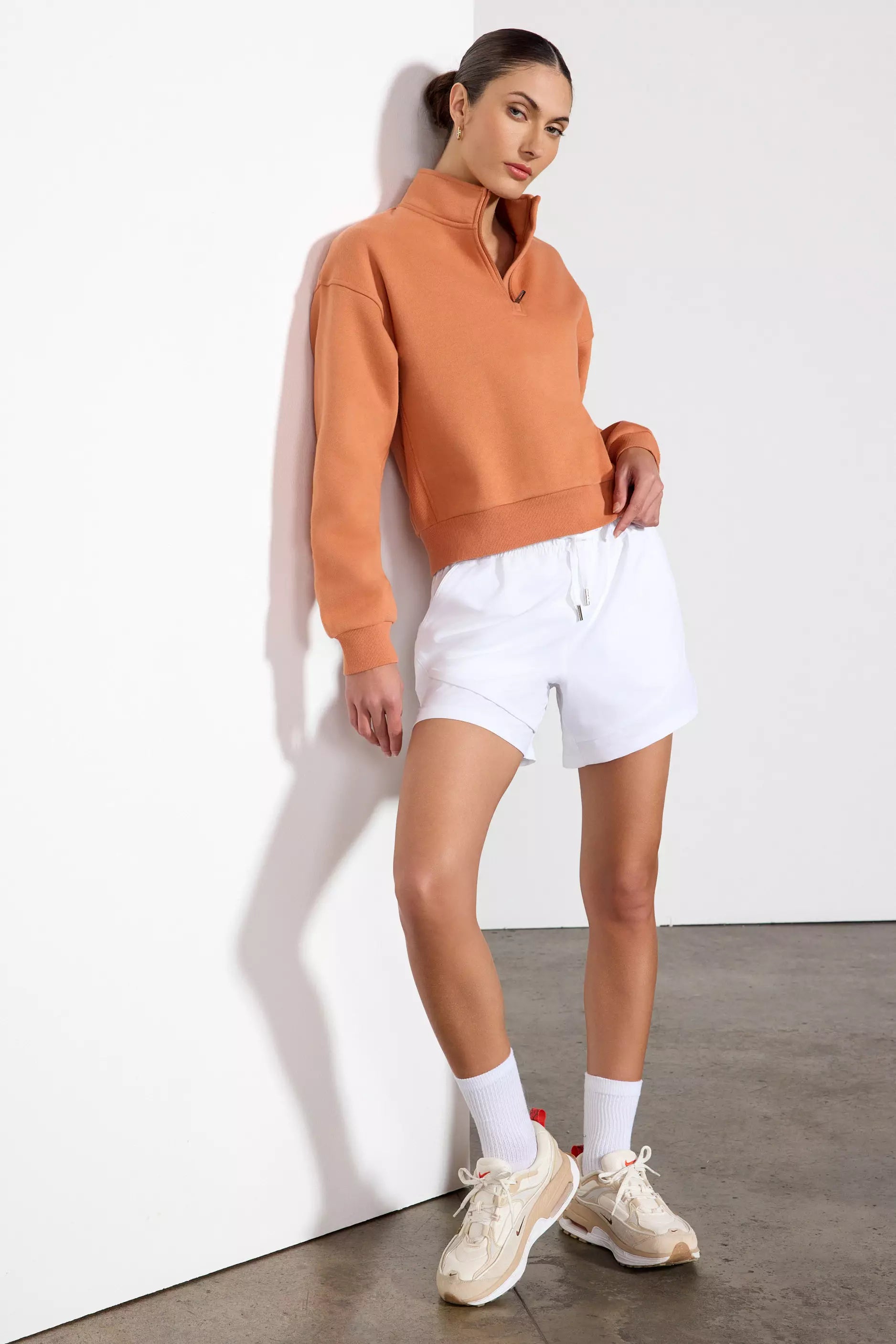 Price Drop Comfort Fleece 1/4 Zip  - Sunburn