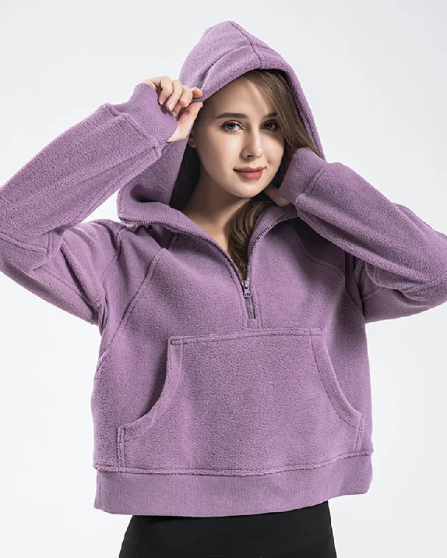 Factory Direct Sale Winter Long Sleeve Sports Running Zipper Hoodies Pocket Yoga Tops Purple Black Blue S-2XL Factory Direct Sale Winter Long Sleeve Sports Running Zipper Hoodies Pocket Yoga Tops Purple Black Blue S-2XL